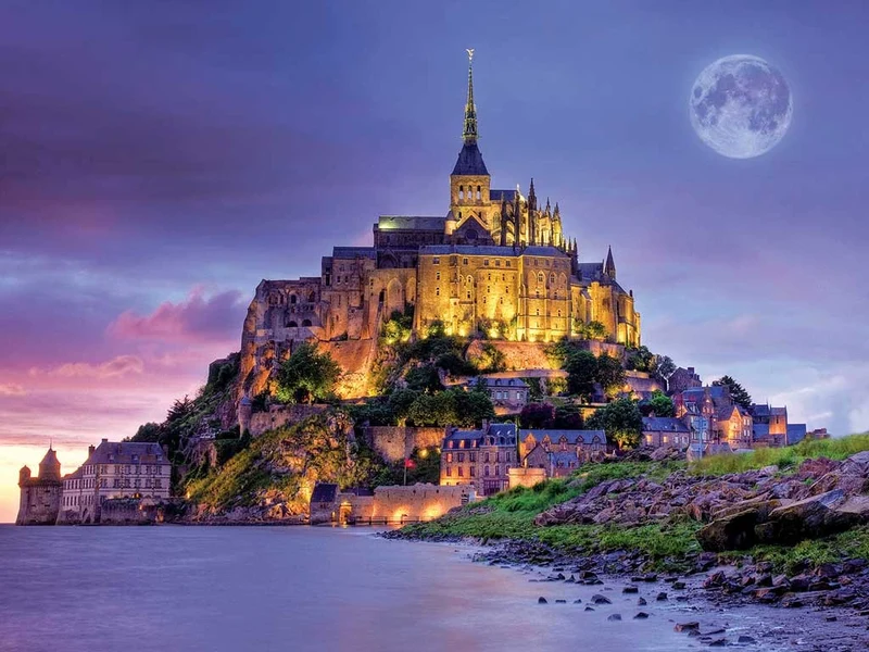 Mont Saint Michel, France