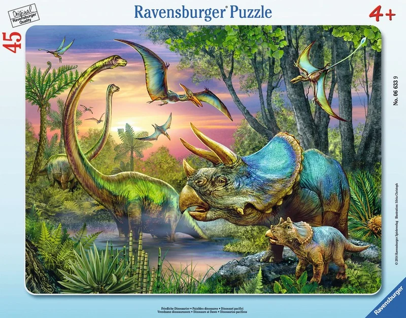 Ravensburger Dinosaurs at Dawn (Tray Puzzle)