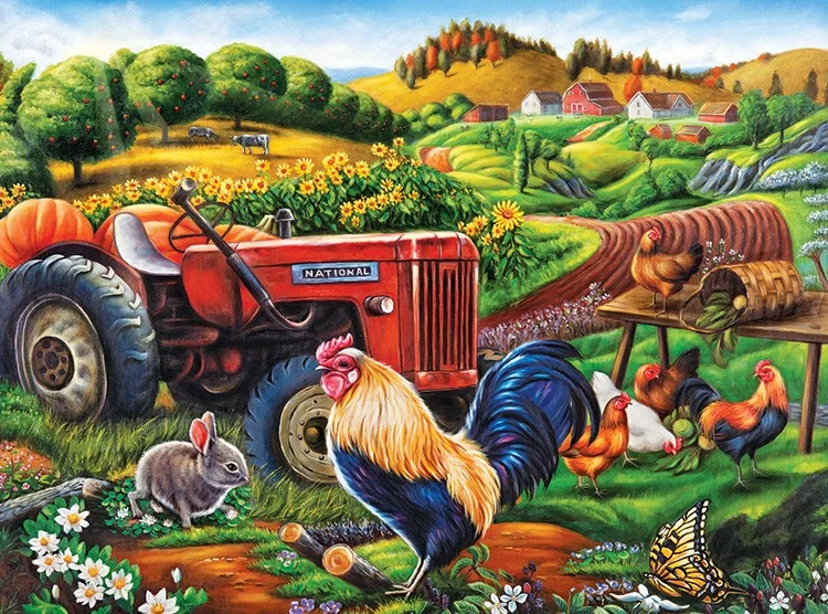 On the Farm by Lee Radcliff