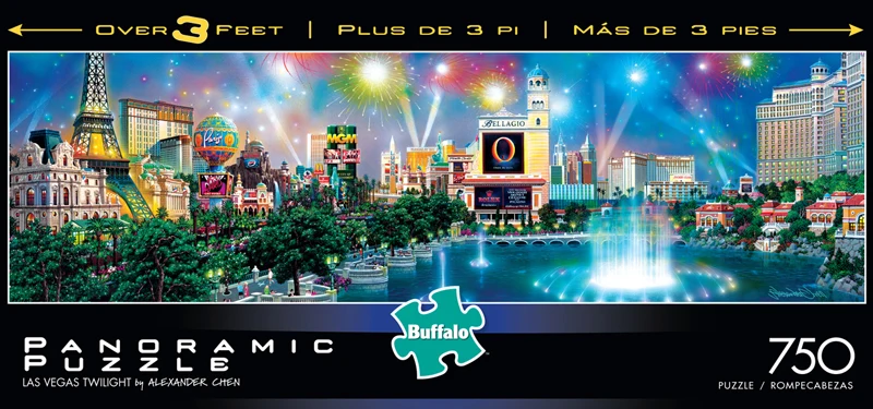 Las Vegas Twilight, Alexander Chen (Panoramic)