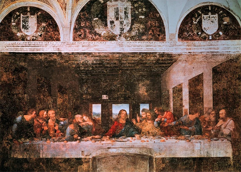 The last Supper, Leonardo da Vinci