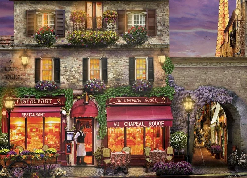 The Red Hat Restaurant, Paris