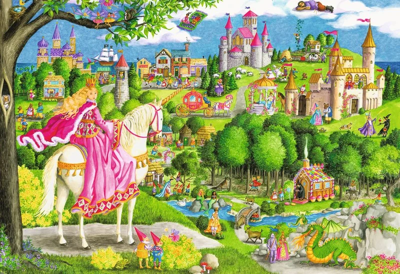 Ravensburger Once Upon a Time (SUPER SIZE floor Puzzle)