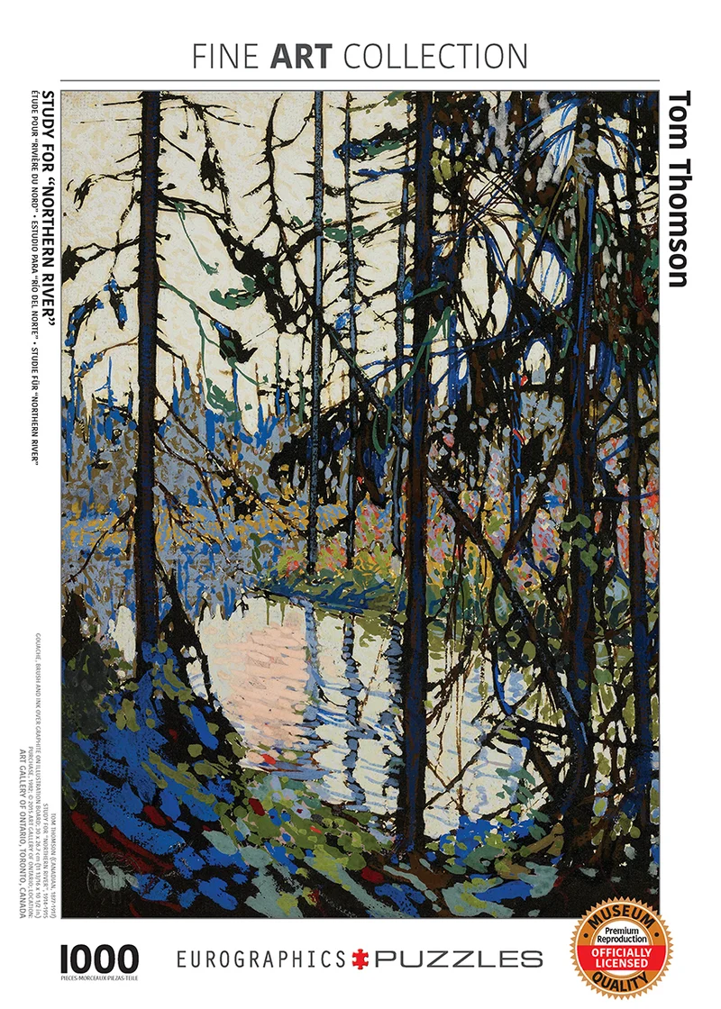 Study for "Northern River" (Etude pour "Riviere du Nord"), Tom Thomson