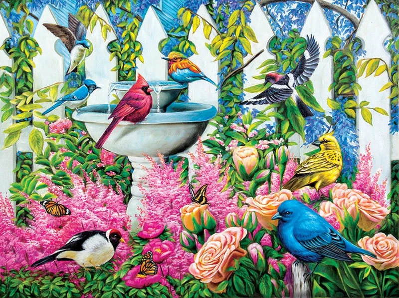 Fountain Gathering, Vivienne Chanelle