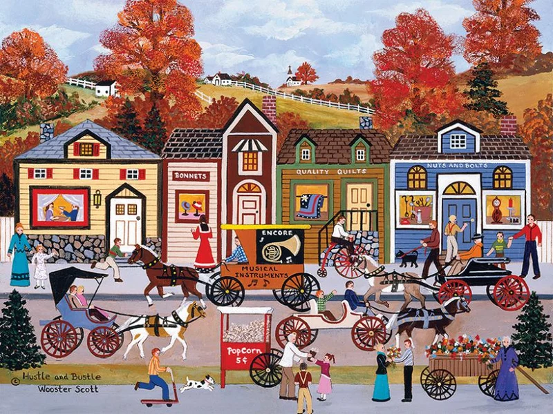 Hustle and Bustle, Jane Wooster Scott
