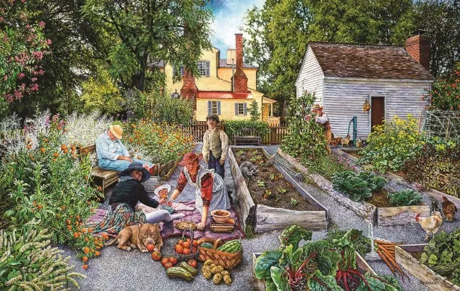 Garden Scene, Susan Brabeau