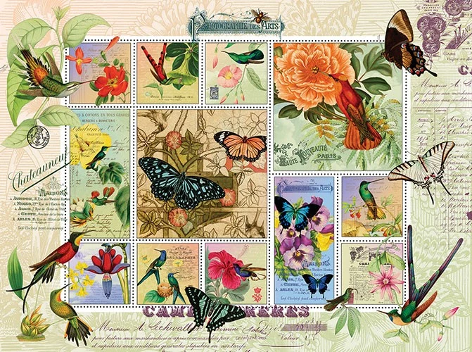 Butterfly and Hummingbird Flight, Finchley Paper Arts
