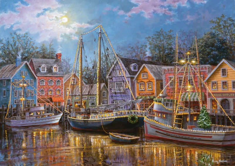Ravensburger Ships Aglow, Nicky Boehme
