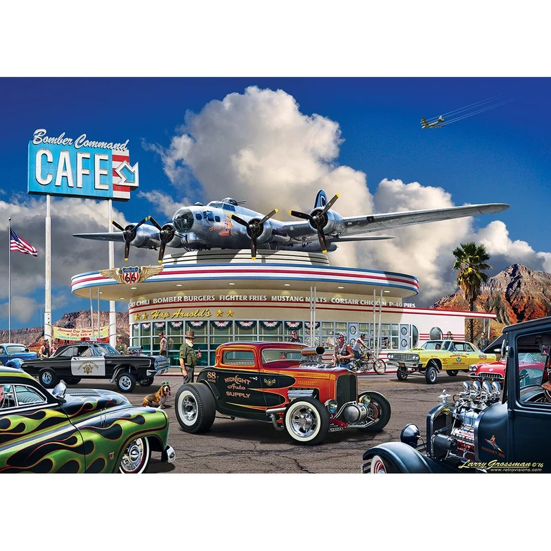 Bomber Command Cafe, Larry Grossman