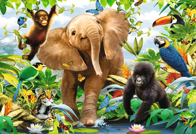 Ravensburger Jungle Juniors (Floor Puzzle)