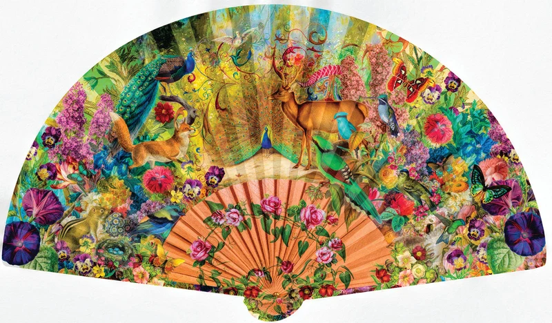 Abundant Garden, Aimee Stewart (Shaped Puzzle)