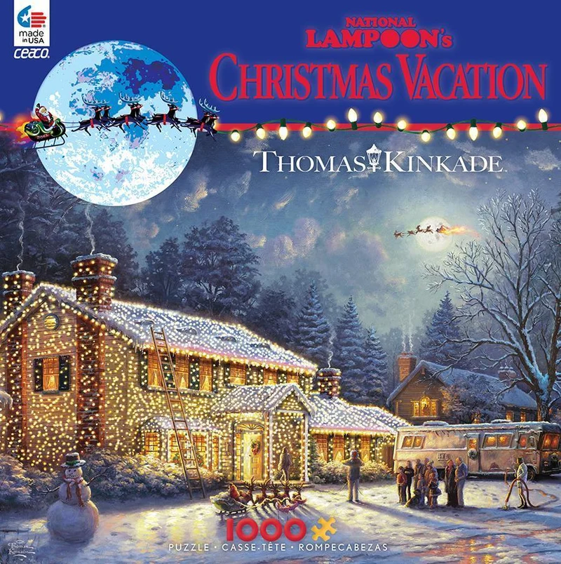 National Lampoon's Christmas Vacation, Thomas Kinkade
