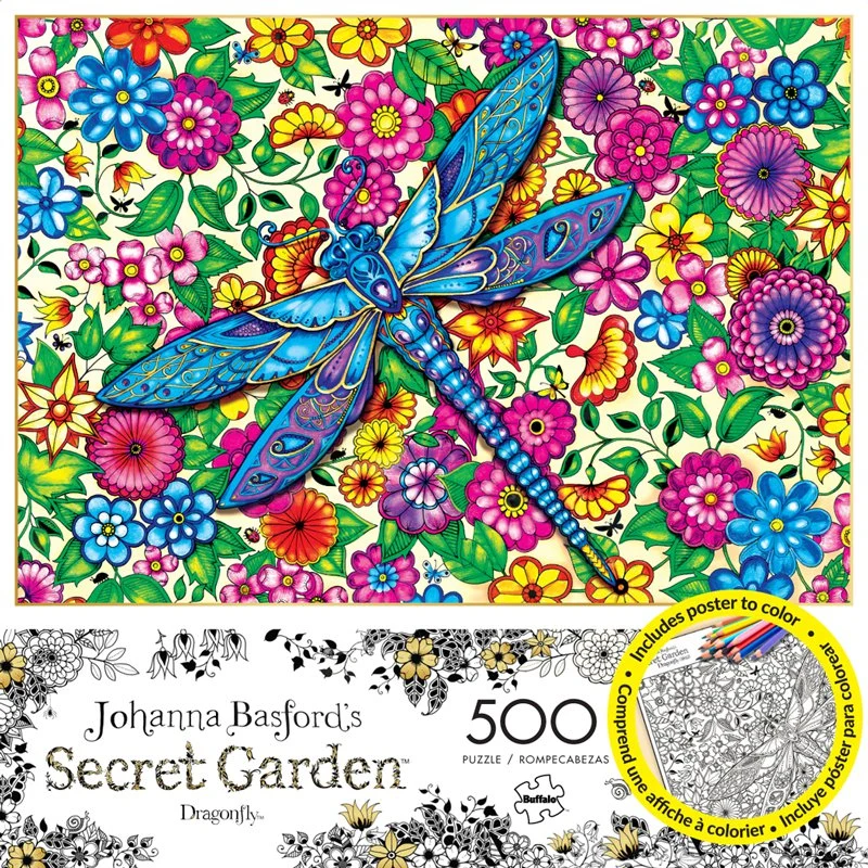 Dragonfly - Includes Poster to Color!
