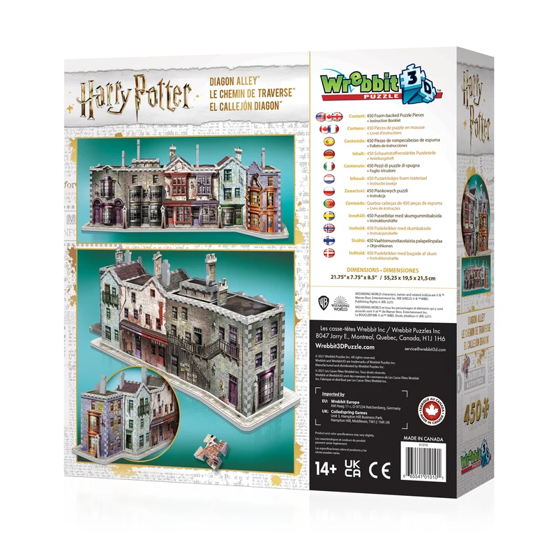 Harry Potter 3D - Diagon Alley (450pcs)