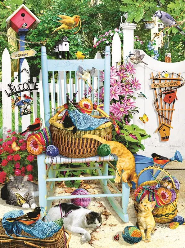 The Knitting Chair, Lori Schory