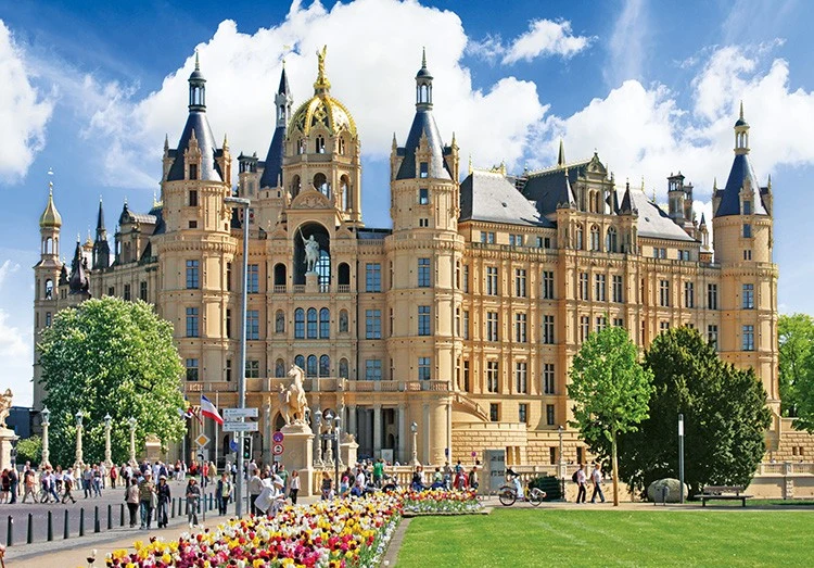 Schwerin Castle, Pomerania, Germany