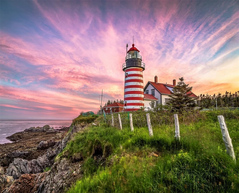 West Quoddy Head Lighthouse, Benjamin Williamson