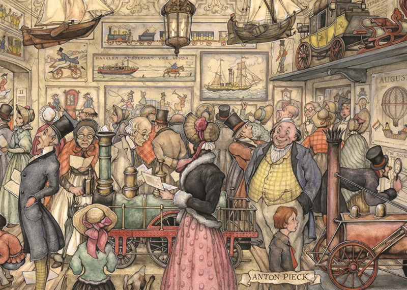 The Exposition, Anton Pieck