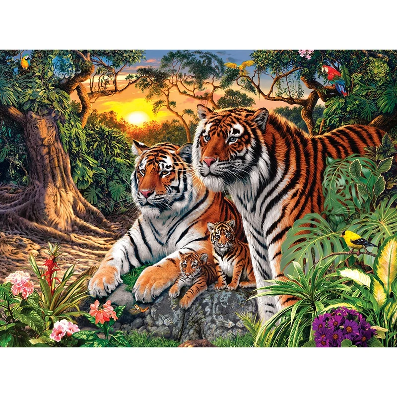 Jungle Pride, Steve Read (Glow in the Dark Hidden Images)