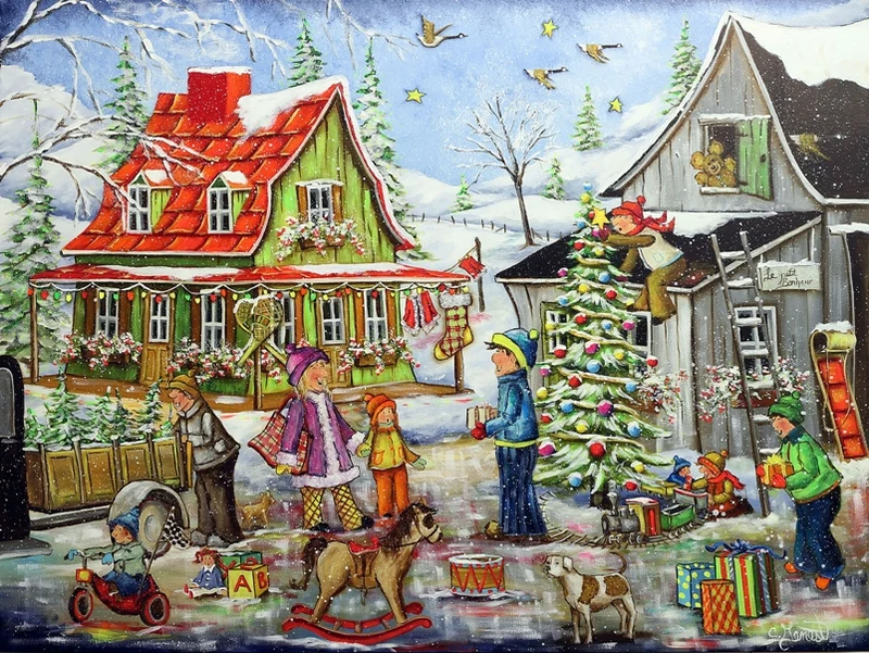 Christmas Village (Village de Noël), Christine Genest