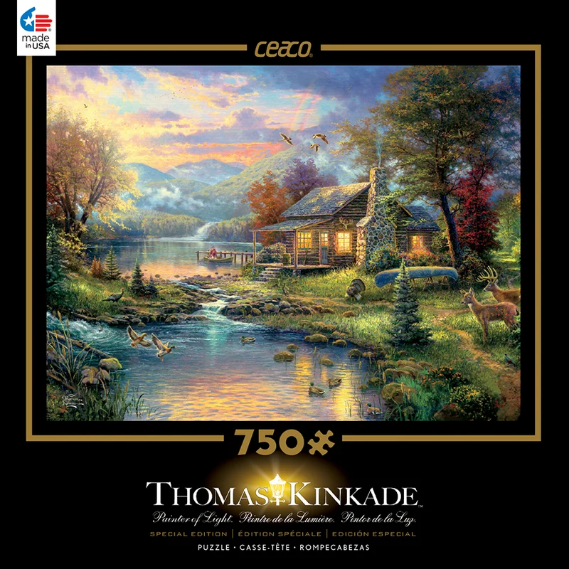 Nature's Paradise, Thomas Kinkade (Special Edition Metallic Foil)