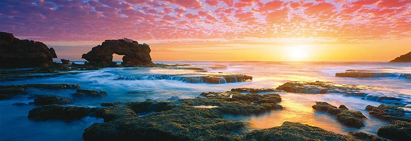 Bridgewater Bay Sunset - Victoria, Australia (Panorama)