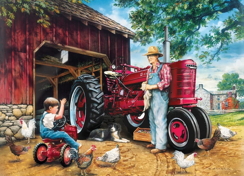 Barnyard Memories, Dan Hatala