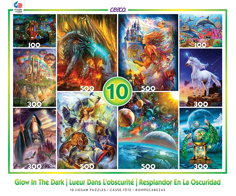 Glow in the Dark 10-in-1 Deluxe Set