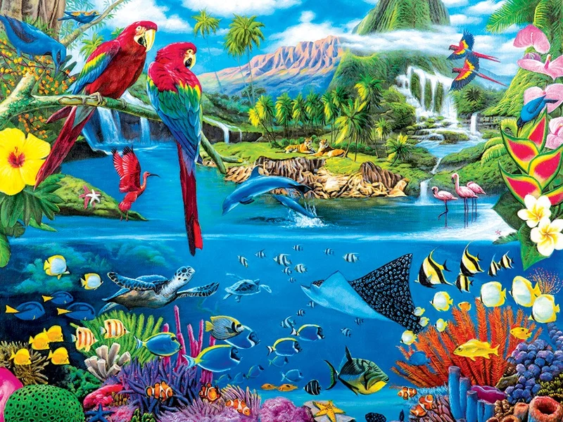 Tropical Paradise II, Roland Richardson
