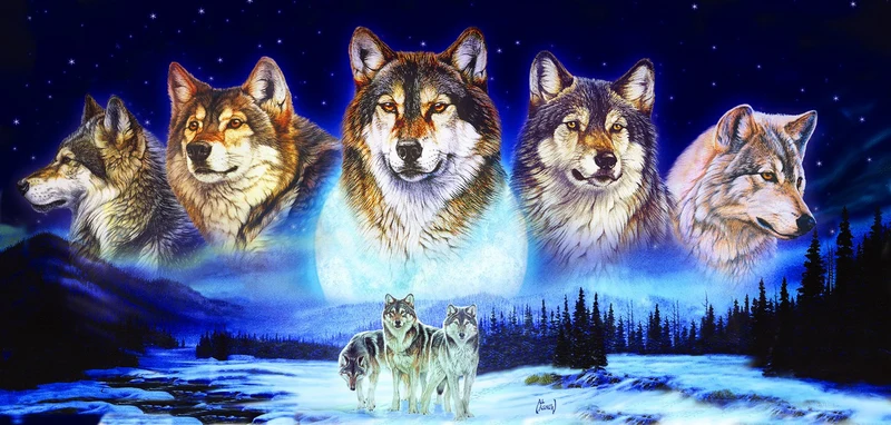 Wolves in the Snow, Al Agnew