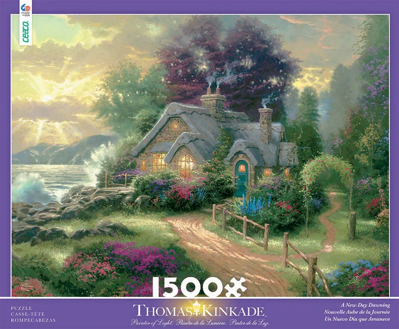 A New Day Dawning (Nouvelle Aube de la Journée), Thomas Kinkade