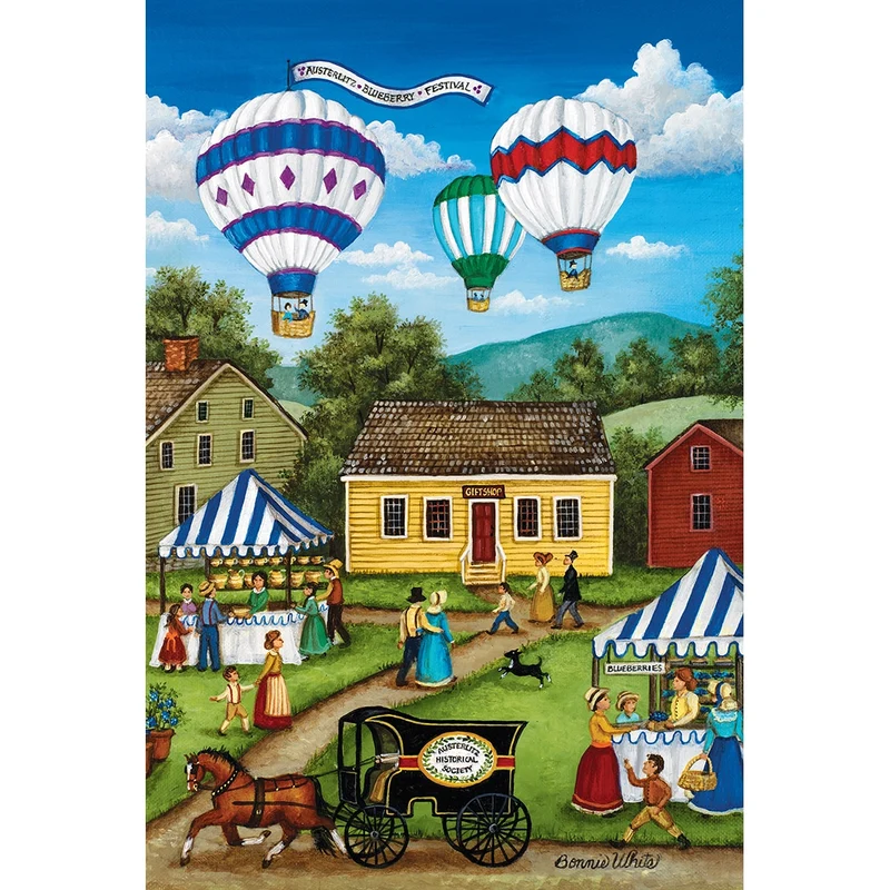 World's Smallest - Blueberry Festival, Bonnie White (Compact Tin Box)