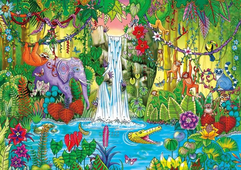 Wild Wonders - Magical Jungle, Johanna Basford