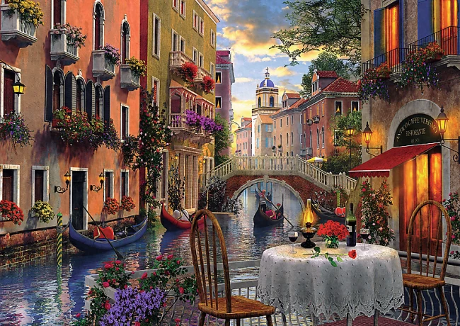 Romantic Supper, Dominic Davison