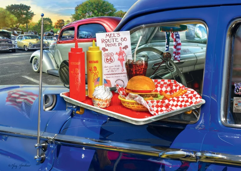 Ravensburger Drive-Thru Route 66, Greg Giordano