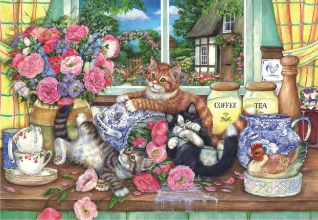Kittens in the Kitchen, Debbie Cook