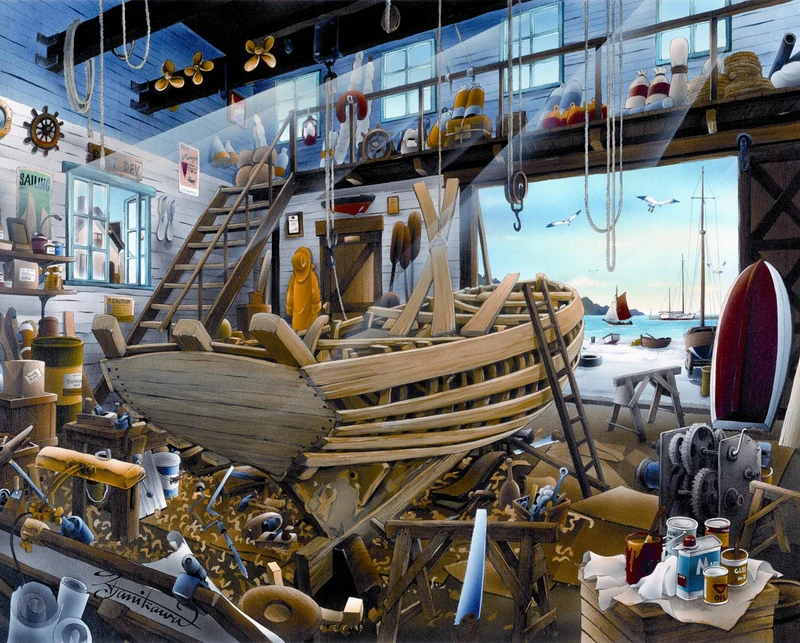 Boatyard, Hiro Tanikawa