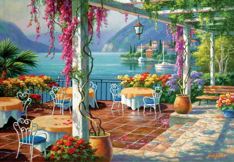 Wisteria Terrace, Sung Kim (500pcs)