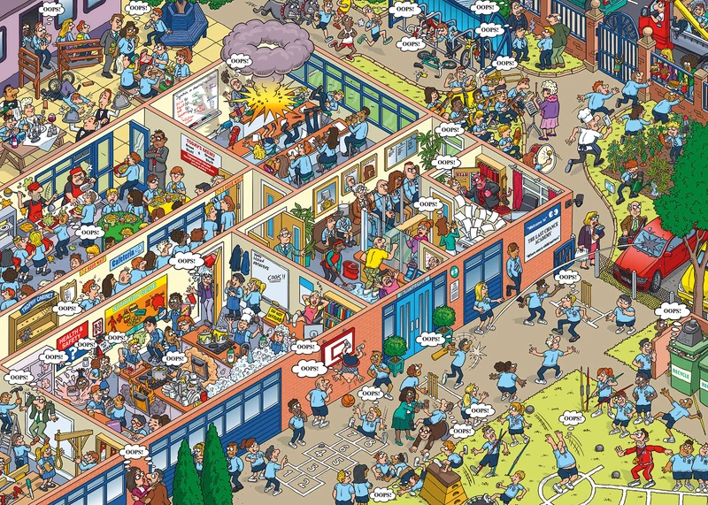 Oops! School Days, Martin Berry