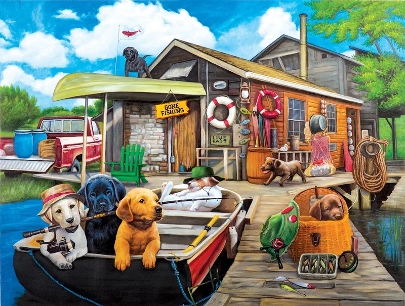 Gone Fishin' by Corinne Ferguson