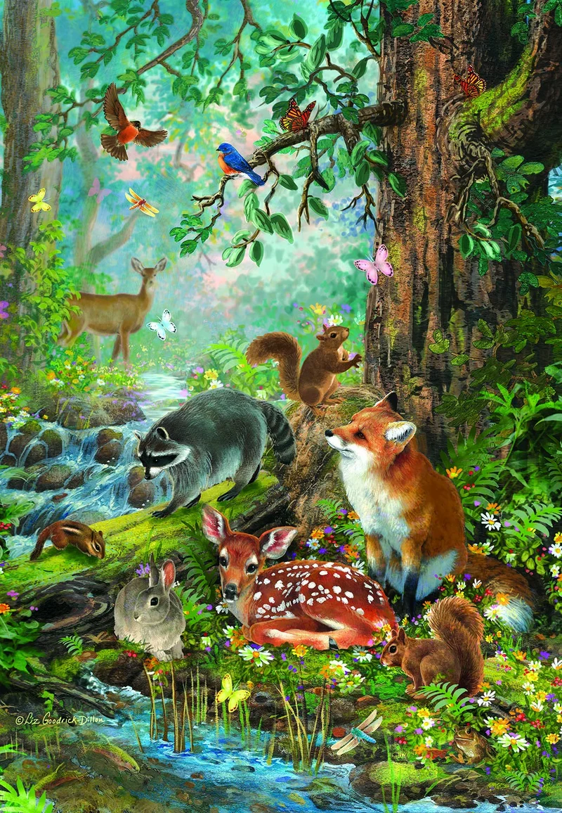 Gathered in the Forest, Liz Goodrick Dillon
