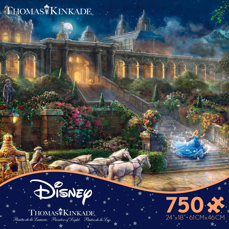 Clock Strikes Midnight, Disney Dreams Collection - Thomas Kinkade