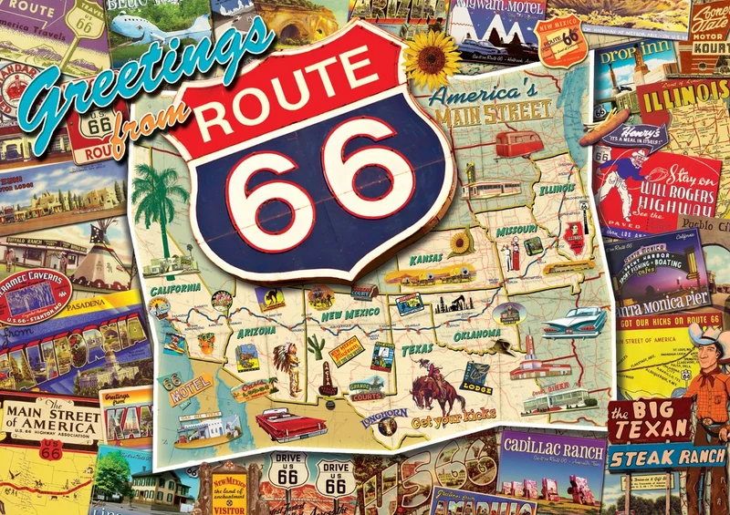 Route 66, Kate Ward Thacker