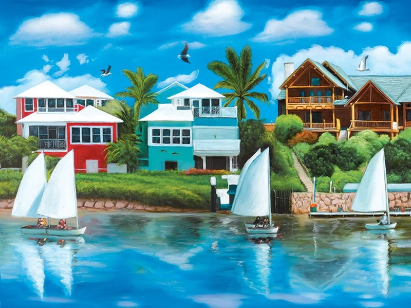 Waterfront Vacation, Sean Harrison
