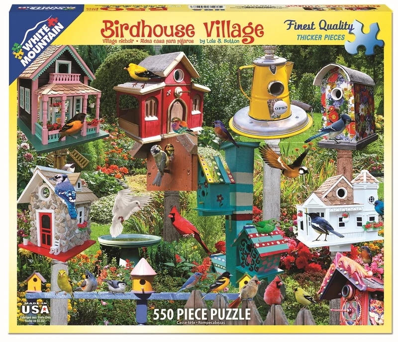 Birdhouse Village, Lois B. Sutton (500pcs)