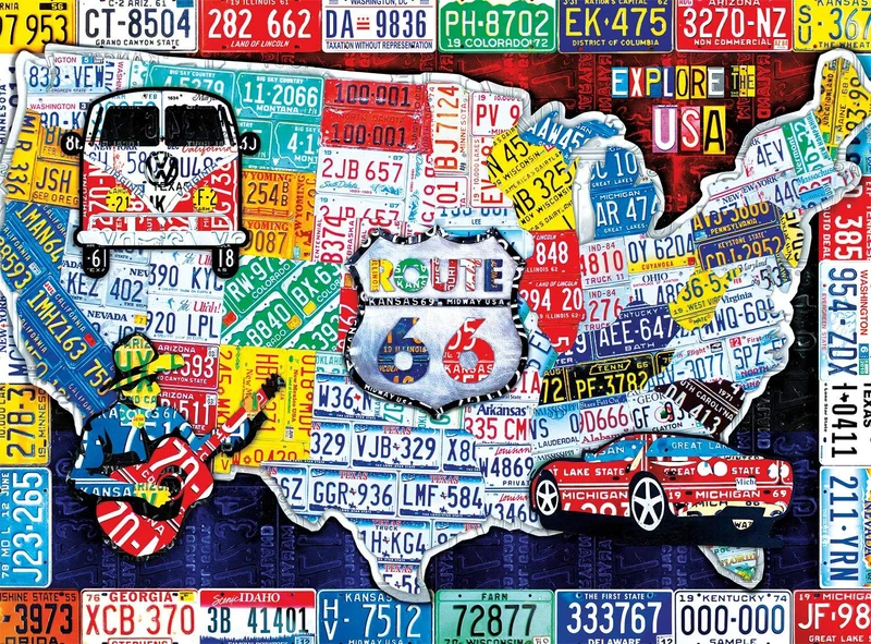 Collage Crazy - Explore the USA