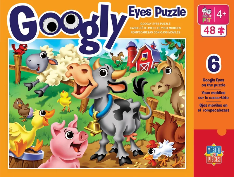 Googly Eyes Farm Animals (Les yeux mobiles)