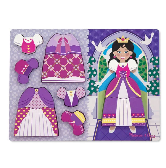 Dress-Up Princess, Chunky Puzzle (Tray)