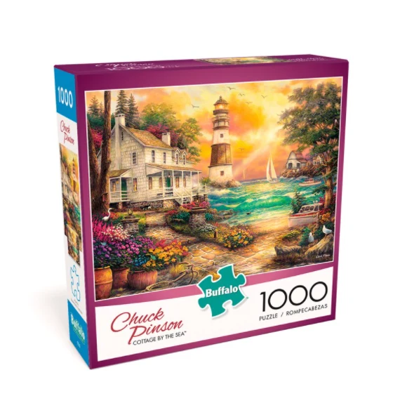 PFG Cottage by the Sea, Chuck Pinson (Usage/Used - PUZZLES FOR GOOD)